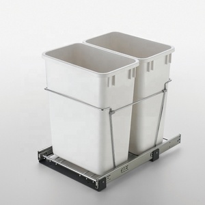 Accesorios para armario de <span class=keywords><strong>cocina</strong></span>, contenedores de cera de color blanco, cierre suave - Product Image 2