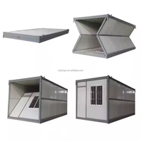 Maison mobile pliable préfabriquée à faible coût, livraison rapide, construction rapide, conteneur portable