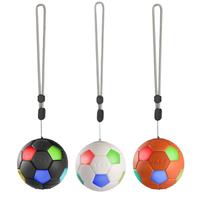 Haut-parleur Bluetooth portable de bureau créatif de style football, avec lumière RGB, subwoofer extérieur et son immersif à 360 degrés
