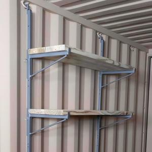 Container Garage Shelving System with <b>Storage</b> Shelf <b>Racking</b> Bracket Essential Parts & Accessories for Container <b>Storage</b> - Product Image 1