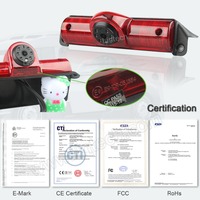 Caméra de recul avec feu stop 1080p pour Ram 3ème génération, Chevy Express, GMC Savana, fourgon utilitaire, VW Crafter, Ford Transit