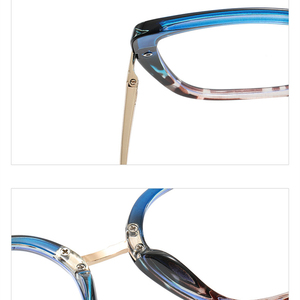 El Marco <span class=keywords><strong>de</strong></span> las <span class=keywords><strong>gafas</strong></span> <span class=keywords><strong>de</strong></span> las mujeres <span class=keywords><strong>de</strong></span> la nueva tendencia está hecho <span class=keywords><strong>de</strong></span> aleación <span class=keywords><strong>de</strong></span> gran tamaño multicolor <span class=keywords><strong>de</strong></span> luz azul TR90 2025 - Product Image 6