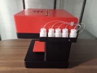 Impresora de café para pastel, máquina de impresión de café personalizada, promocional, duradero, con base plana