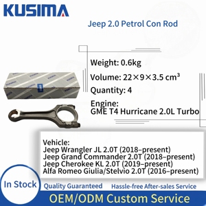 Kit de bielas de motor de fábrica para Jeep Wrangler JL Cherokee KL 2.0L Turbo GME <span class=keywords><strong>T4</strong></span> Hurricane OE 68311140AB - Product Image 4