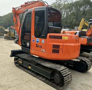 Miniexcavadora Hitachi Zx75 Original de Japón, Excavadora de Orugas de 7.5 Toneladas, Pocas Horas de Uso, Gran Potencia de Excavación, Motor, Caja de Cambios, Bomba, PLC, CE - Product Image 3
