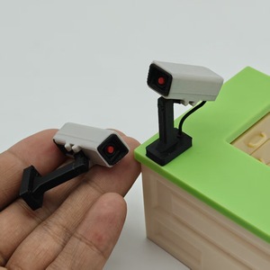 <span class=keywords><strong>Miniature</strong></span> de caméra de <span class=keywords><strong>surveillance</strong></span> pour maison de poupée 1:12, modèle de caméra simulée, modèle de décoration pour scène de jeu alimentaire <span class=keywords><strong>miniature</strong></span> - Product Image 2