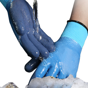 قفازات شتوية للسلامة من XINGYU الأكثر مبيعاً قفازات شتوية مقاومة للماء مقاومة للبرد في الشتاء قفازات عمل من اللاتكس - Product Image 4