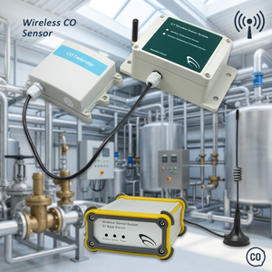 Detector de monóxido de carbono inteligente con sensor inalámbrico Zigbee Sensor de calidad del aire interior múltiple - Product Image 1