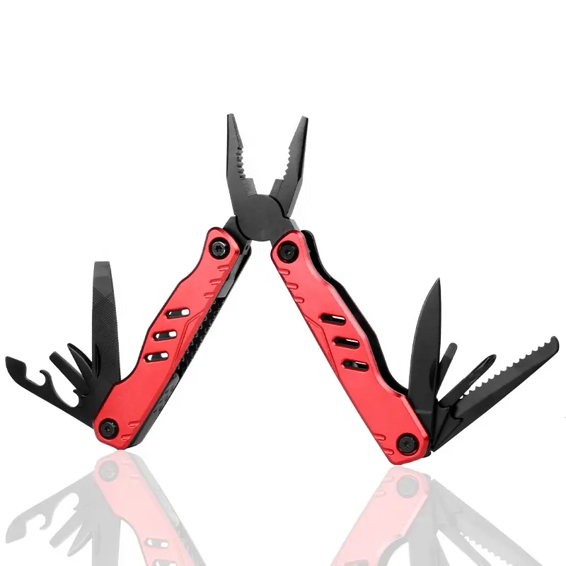 Portable Outdoor Multi Hoxagon Wrench Multi Tool Plier Long Nose Plier Hand Tools with Knife Multi Functional Pliers