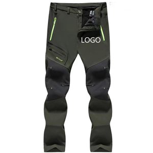 Pantalones Ligeros Impermeables para Hombre para Camping, <span class=keywords><strong>Trekking</strong></span> y Senderismo, Pantalones Finos de Verano tipo Softshell para Montañismo de Secado Rápido - Product Image 1