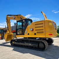 Excavatrice hydraulique Caterpillar 320D d'occasion, 20 tonnes, capacité de godet de 1,0 m³, à vendre pour l'exploitation minière, le terrassement et les travaux de fondation