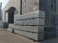Rejilla de Acero Inoxidable con Recubrimiento de Zinc para Exteriores, Pasarela, Entrada de Vehículos y Cubierta de Edificios, Diseño Industrial de Alta Tenacidad, Precio de Fábrica