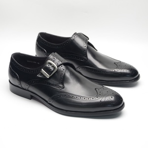 Nouvelle Arrivée 2025 – Chaussures Oxford carrées pour hommes, les plus vendues, en cuir véritable, à lacets, respirantes, pour le bureau et la carrière – En stock - Product Image 6