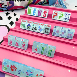 Meilleures ventes : Tuiles de Mahjong Américain d'intérieur, personnalisées, de style moderne, en acrylique, de luxe, écologiques et durables, motif Casse-Noisette de Noël - Product Image 4
