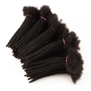 Vastdreads hot sale afro kinky curly human hair dreadlocks natural braiding locs virgin human hair crochet dreadlocks extension