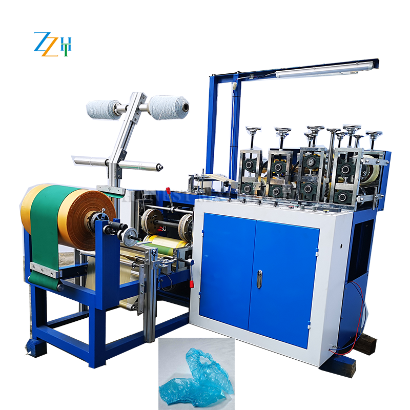 Высокая эффективность одноразовые пластиковые бахилы из полиэтилена делая машину