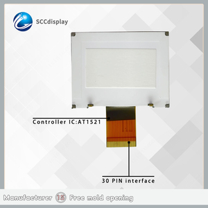 Bán hàng nóng kích thước nhỏ COG mô-đun 12864-653 FSTN đèn nền trắng lưu trữ tủ Màn hình 128x64 Màn hình 12864 LCD hiển thị - Product Image 3