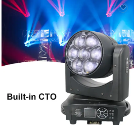 Igreslite Mini 740 7X40W RGBW LED Zoom Cabeza móvil Luz de escenario Diseño de ojo de abeja CTO Color Fiestas Bodas Clubes Eventos DMX <span class=keywords><strong>IP20</strong></span> - Product Image 3