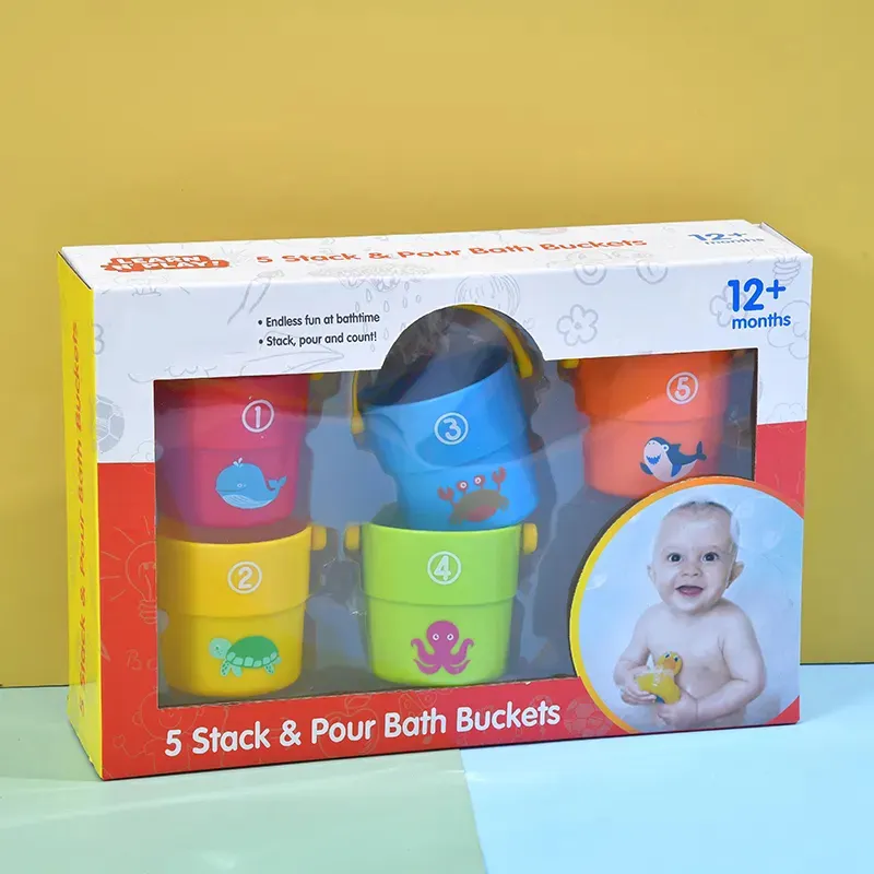 סין ייצור תינוק פלסטיק PR חול דלי המקסים לילדים צעצועים חינוכיים פלסטיק דלי חוף סט
