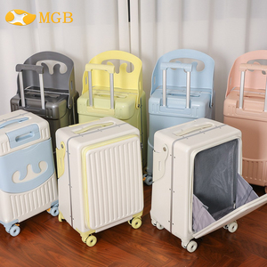 Bagages de voyage en famille Easy-Ride-on Bagages de voyage Bagages assis avec dossier de siège Cabine Bagage  TSA Lock Valise - Product Image 3
