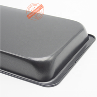 Moule à gâteau rectangulaire Offre Spéciale de 11 pouces, idéal pour la cuisson en noir antiadhésif pour la cuisine à domicile et la restauration