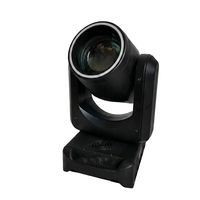 Projecteur de scène MOKE 150W RGBW à tête mobile avec effets de faisceau et contrôle DMX512 pour DJ, clubs, soirées et mariages