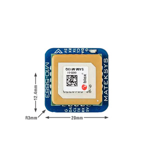 Matek Mateksys GNSS & pusula M10Q-5883 GNSS SAM-M10Q M10 GPS modülü yama anten RC <span class=keywords><strong>FPV</strong></span> yarış uzun menzilli Drone için - Product Image 6