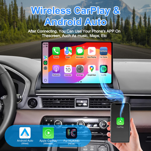 Radio para Auto NaviHua con Pantalla Táctil de 12.8 Pulgadas, Android, Sistema Dual, Multimedia, Carplay, GPS, Estéreo para Honda Pilot 2023-2025 - Product Image 3