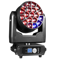 Luz Móvil Bee Eye 19x40W RGBW Wash Zoom DMX512 con Efecto Estroboscópico para Iluminación de Escenarios, DJ, Clubes, Discotecas y Fiestas