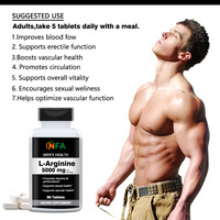 Vente directe usine : Comprimés de L-Arginine 5000mg avec vitamines pour soutenir la santé masculine, favoriser l'endurance et améliorer les performances