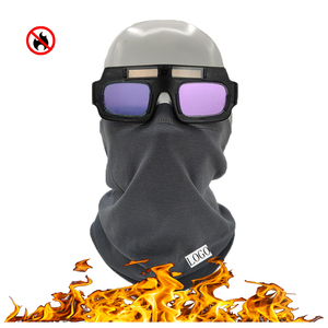 Résistant aux flammes NFPA 70E CAT 2 <span class=keywords><strong>FR</strong></span> cagoule écharpe cache-cou couverture faciale Bandanas Tube pétrole gaz champ fer protection électricien - Product Image 2