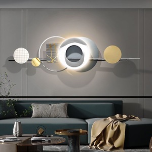 150X42CM les peintures décoratives murales de fond dans le salon sont haut de gamme et <span class=keywords><strong>Grand</strong></span> la nouvelle peinture suspendue de canapé - Product Image 4