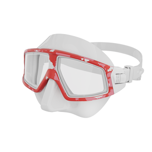 หน้ากากดำน้ำแบบใสทำจากซิลิโคนกันรังสียูวีวัสดุ PC ป้องกันหมอกหน้ากากสำหรับดำน้ำแบบฟรี - Product Image 5