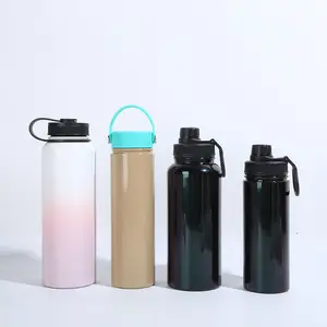 Botella deportiva con aislamiento escolar caliente y fría vaso moderno simple personalizado