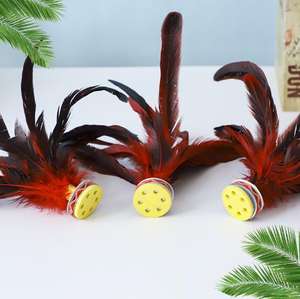 Exercice de jambe force musculaire et flexibilité du corps Sport coup de pied volant sport traditionnel chinois <span class=keywords><strong>Jianzi</strong></span> jouet jouer - Product Image 6