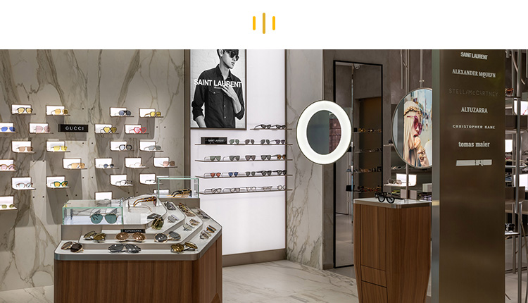 Wooden Glasses Stand Glass Showcase Accessories Display Showcase