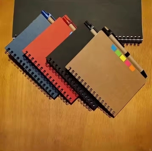 Wholesale <b>Sticky</b> <b>Notes</b> logo Customized Notebook Promotional Notebooks Simple Design with Pen and PE Sticker - Product Image 4