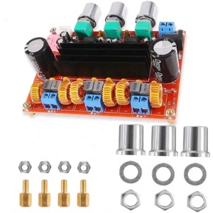 โมดูลบอร์ดเครื่องขยายเสียงซับวูฟเฟอร์ดิจิตอล 2.1 แชนแนล Dongheng DC12V-24V 2*50W+100W XH-M139 TPA3116 TPA3116D2 - Product Image 2