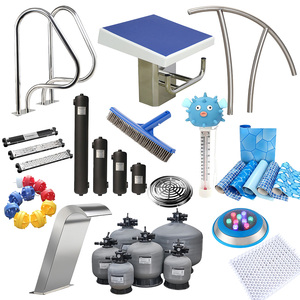 Kit complet d'accessoires pour <span class=keywords><strong>piscine</strong></span> : Pompe, filtre, éclairage LED IP68, skimmer, échelle, jets, drain principal, départ <span class=keywords><strong>de</strong></span> <span class=keywords><strong>piscine</strong></span>, kit <span class=keywords><strong>de</strong></span> chutes d'eau - Product Image 2