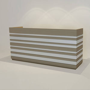 <span class=keywords><strong>Comptoir</strong></span> de réception de salon de coiffure et de manucure, meuble de beauté, design moderne blanc, <span class=keywords><strong>comptoir</strong></span> avant - Product Image 2