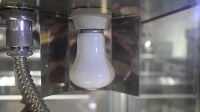 Nouvelle machine à popcorn rouge avec boîte lumineuse, chariot commercial, popper en acier inoxydable certifié CE, 1300W, capacité de 8oz, haut rendement, cinéma