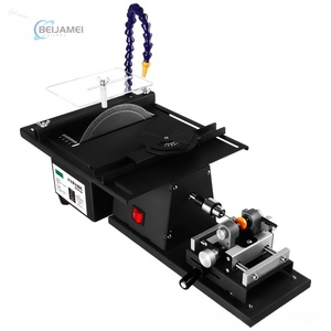 1850W Integrated Jewelry Polisher Gemstone Cutting Machine Small Table Grinder Jade Polishing <strong>Equipment</strong> for <strong>Bead</strong> Jade <strong>Processing</strong> - Product Image 2