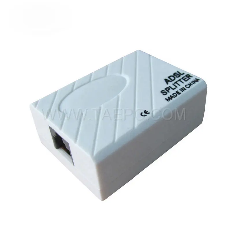 CPE RJ11 RJ45 ADSL DSLフィルターモデムisdn 2ライン電話スプリッタ