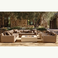 Vente à chaud en usine de chauffe-terrasse extérieur et de table pour feu de joie de jardin OEM ODM mobilier d'extérieur de foyer moderne en béton de taille personnalisée
