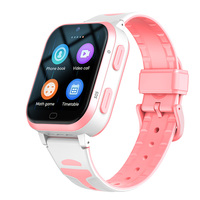 Montre connectée pour enfants version sud-américaine 2026 avec carte SIM 1G+8G, appel SOS, GPS+LBS+WIFI, appel vidéo 4G, montre intelligente pour enfants D5