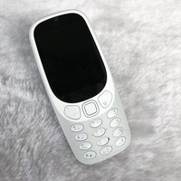 Ponsel Saku Mini BM3310 GSM 2G Dual SIM Standby Ponsel Fitur Dasar Gaya Klasik Cadangan Tidak Berfungsi di Amerika Utara