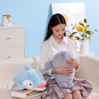 Peluche Animale Marine en Gros : Requin, Dauphin, Baleine Beluga, Phoque, Orca – Jouet Doux en Peluche pour Enfants, Cadeau Idéal