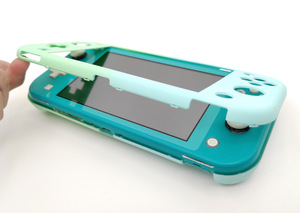 เคสป้องกันตกแต่งลายไล่เฉดสีสำหรับเครื่องเล่นเกมส์ Lite อุปกรณ์เสริมสำหรับเกมส์ Switch Switch Lite - Product Image 2