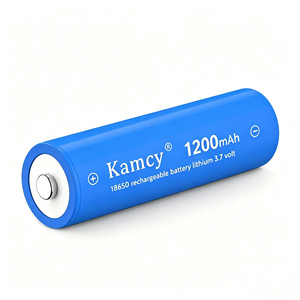 Bateria <span class=keywords><strong>Li</strong></span>-ion Kamcy Grau A 18650 3.7V 1200mAh Certificada CE RoHS Célula Cilíndrica Recarregável - Product Image 1