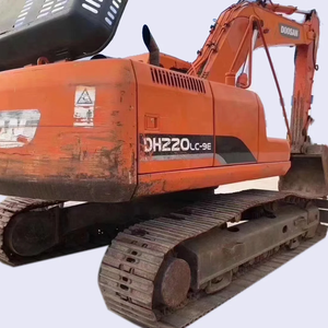 Excavadora de cadenas Doosan DH220LC-9E de 22 toneladas, usada. |   Embalaje Estándar de Alemania |   Cucharón Kubota opcional |   Exportación de Corea del Sur - Product Image 1